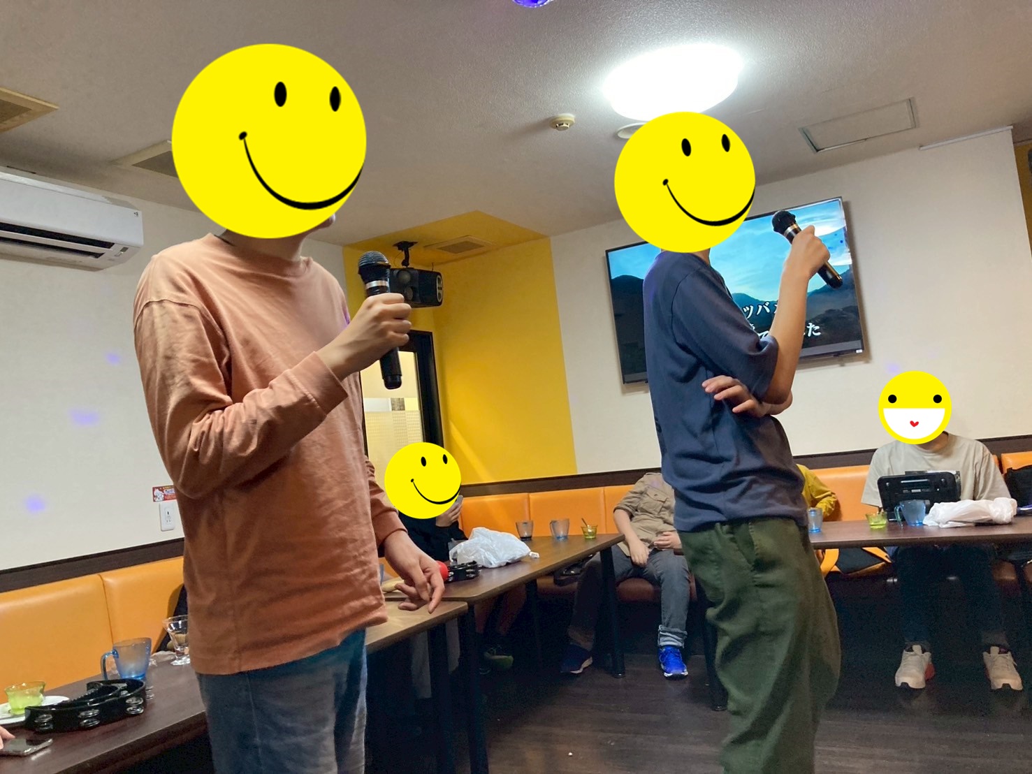 カラオケで大大大熱唱♪